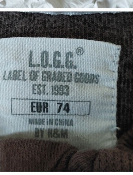 Mädchen Jacke gr. 74 L.O.G.G H&M