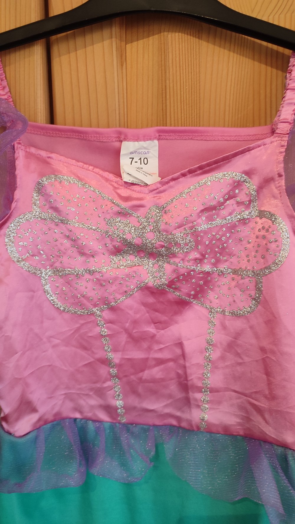 Faschingskostüm Meerjungfrau (7 - 10 Jahre)