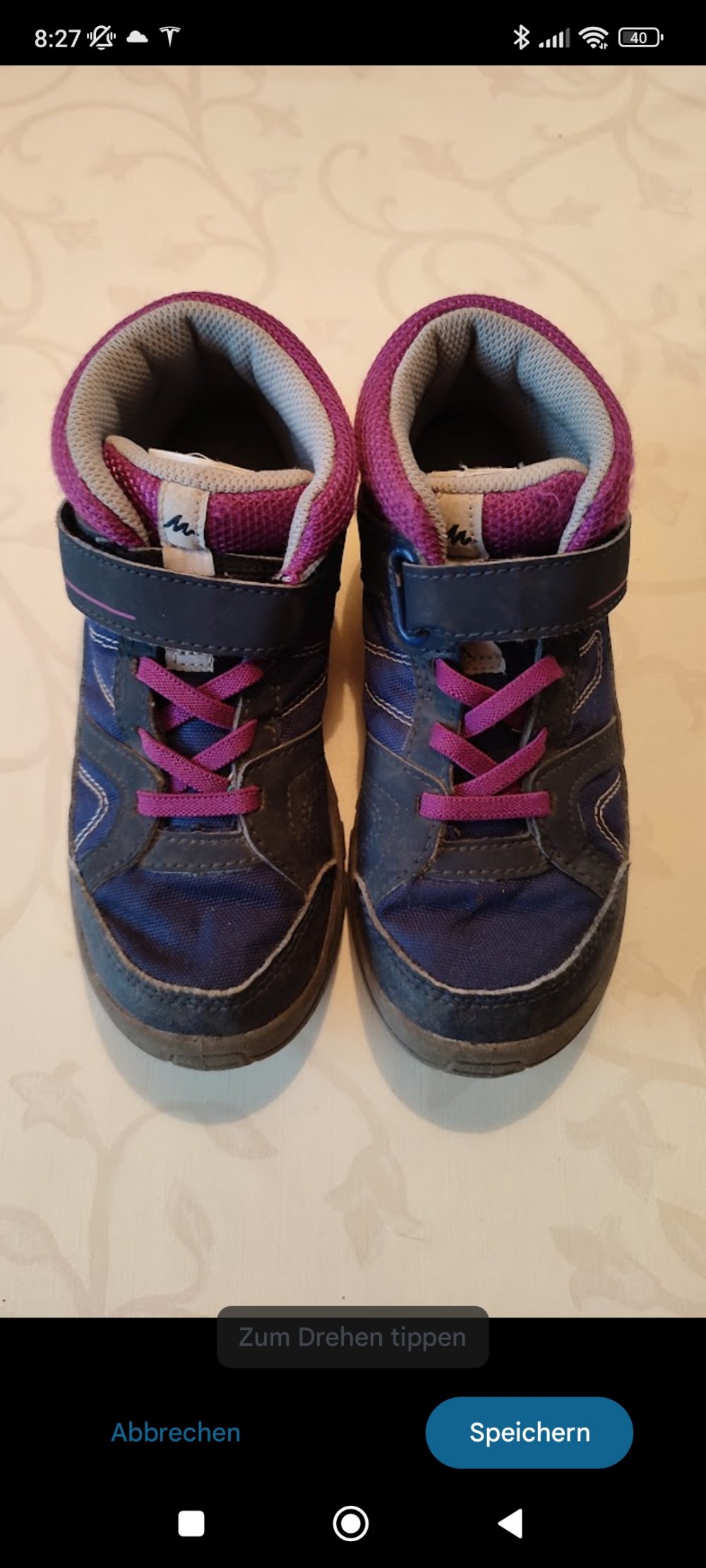 Bequemer Trekkingschuh Größe 31