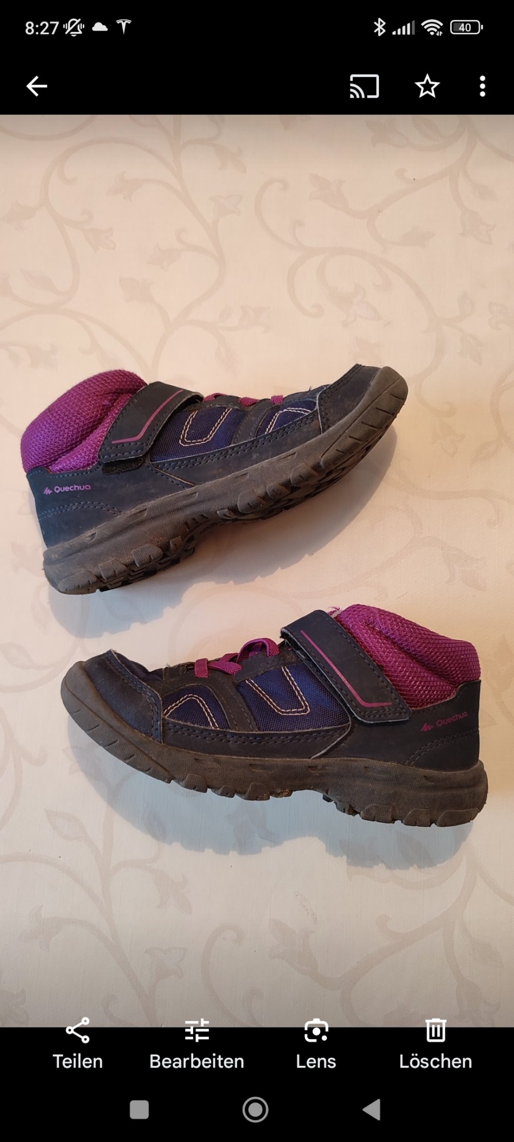 Bequemer Trekkingschuh Größe 31