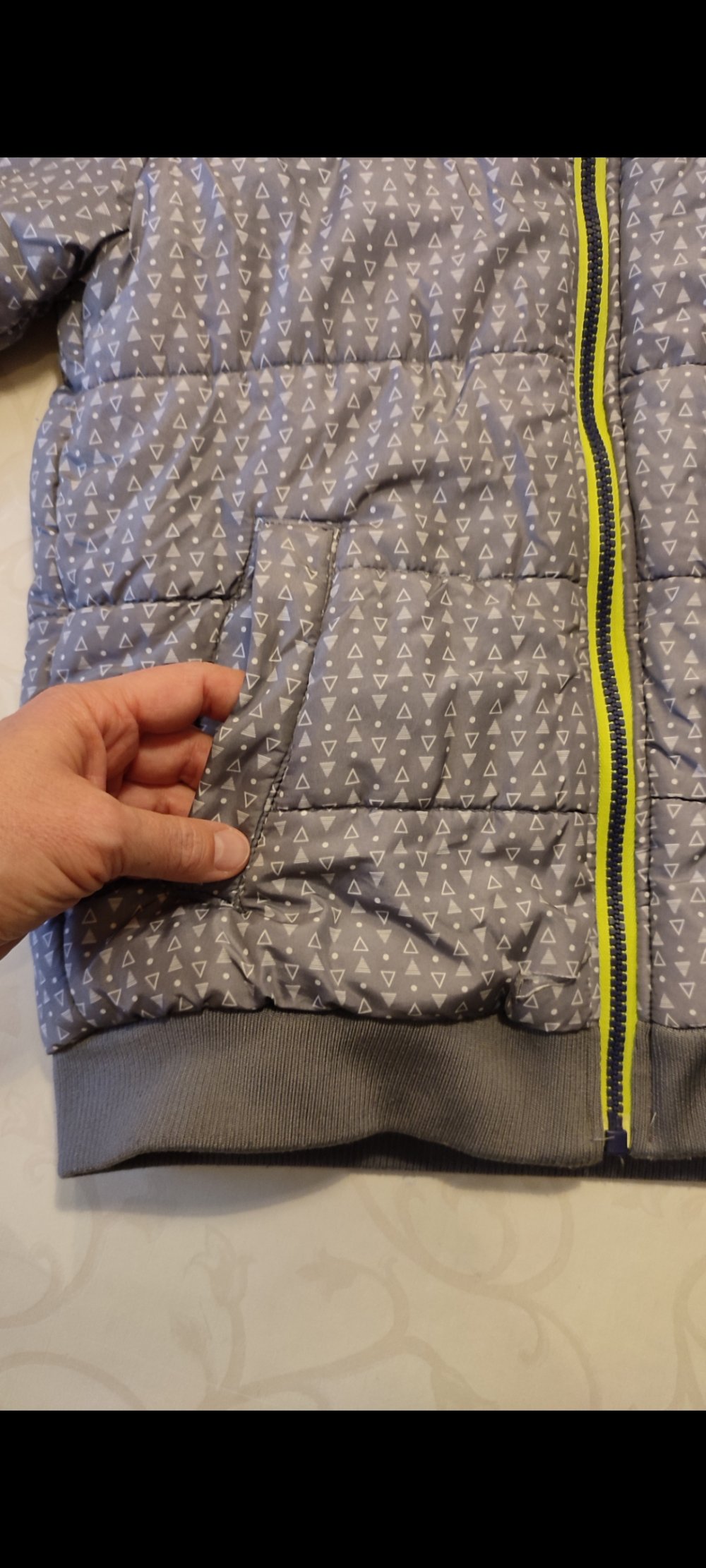 Jacke mit coolem Muster