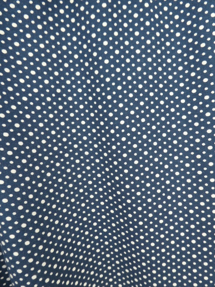 NEU – Yessica by C&A - Bluse, dunkelblau mit weißen Punkten