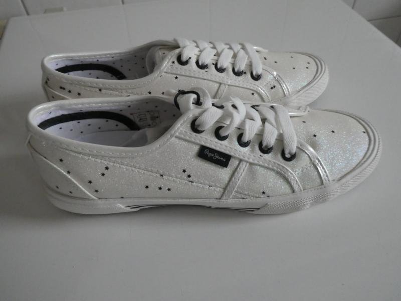 NEU – Pepe Jeans – Aberlady Stars PLS30817, Damen Sneaker low