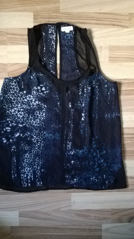 ASO Elena Gilbert Silence + Noise Splatter Panel Tank Rarität Vampire Diaries