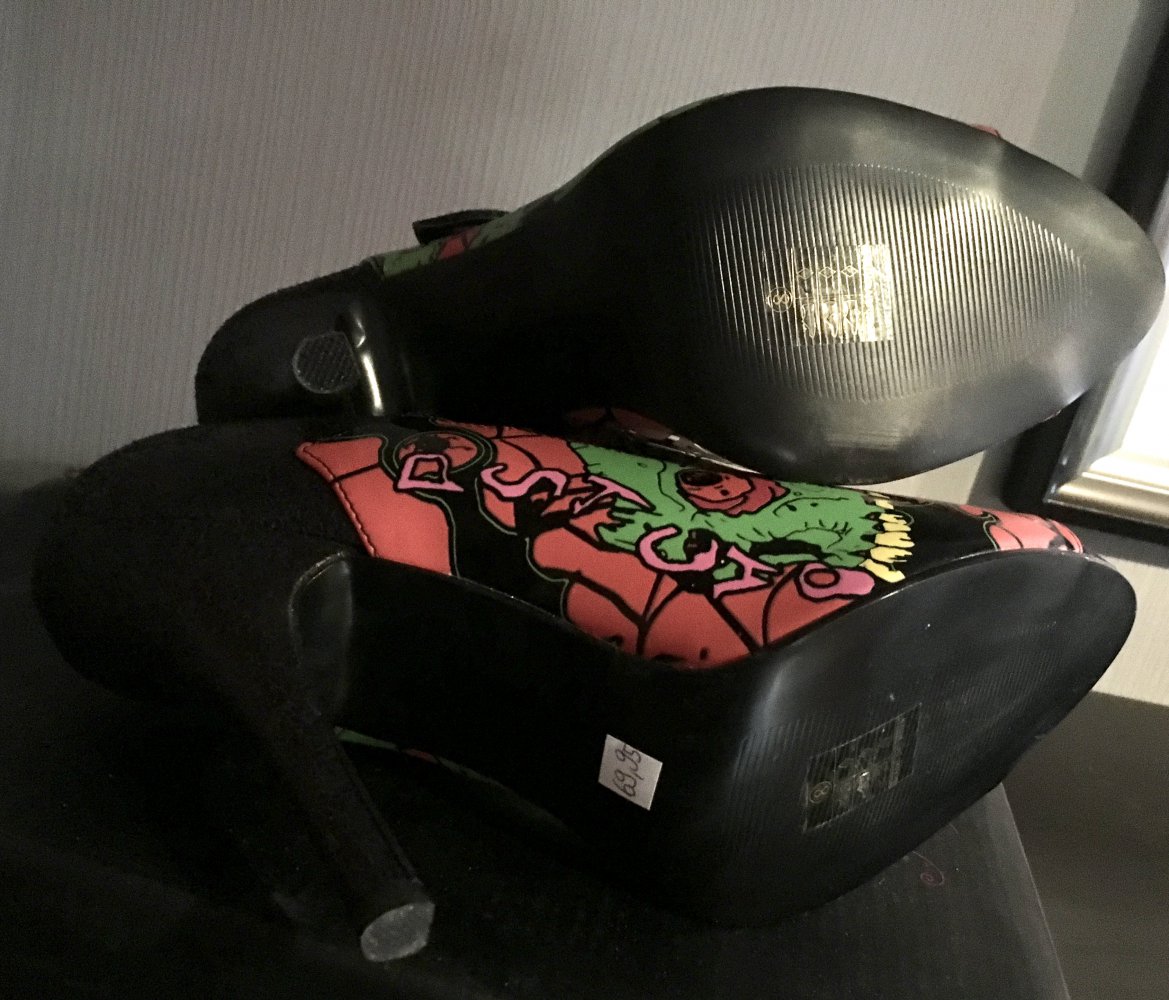 Demonia Peep Toe Pumps Größe 38 US 8 Gothic Punk 