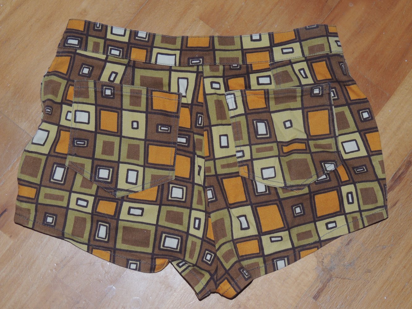 High Waist Hotpants Shorts Vintage 60er 70er Hippie Boho Panty