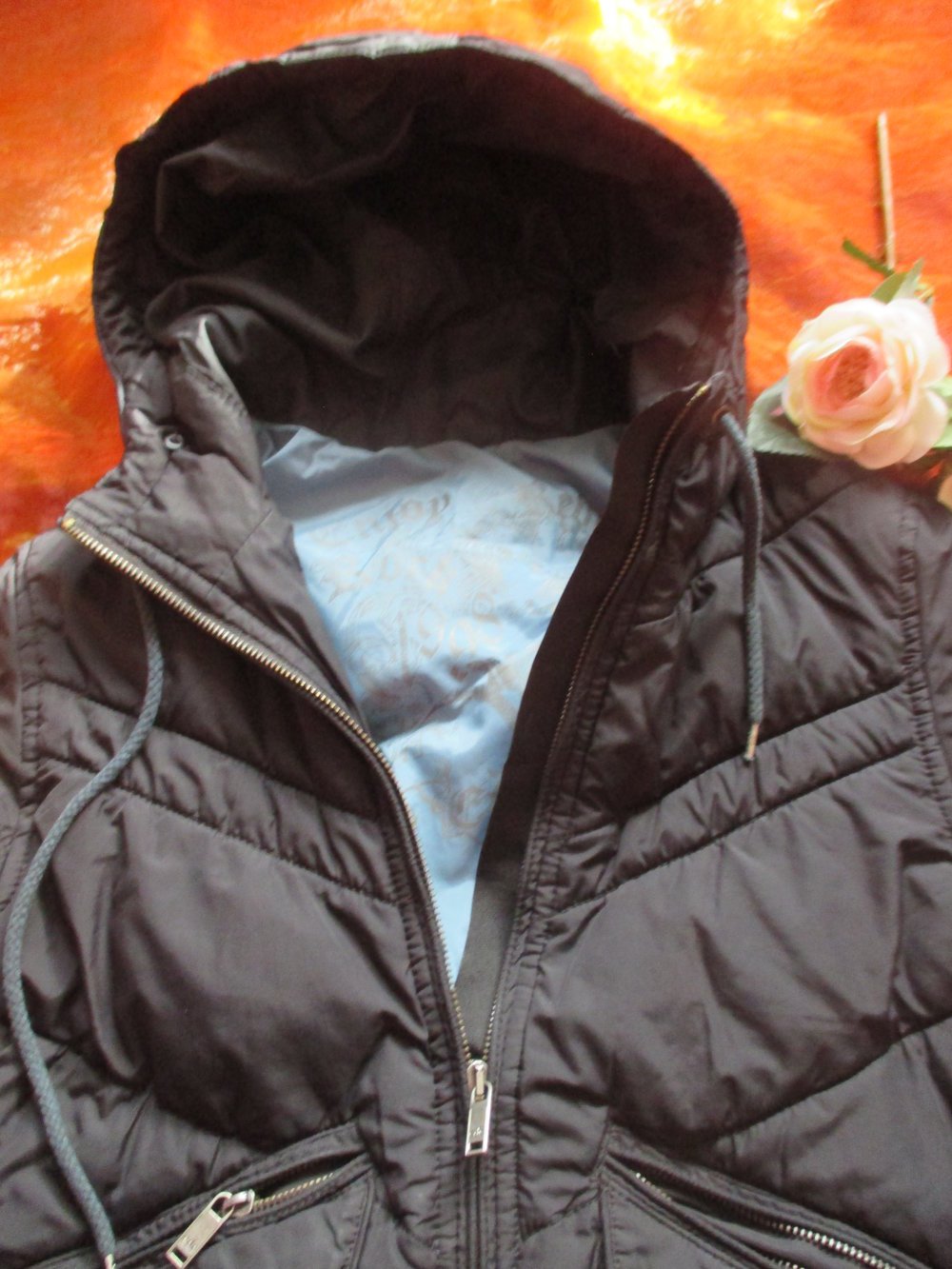 NEU * Kapuzen * Daunen * Winterjacke * wattiert * Stepp Jacke 