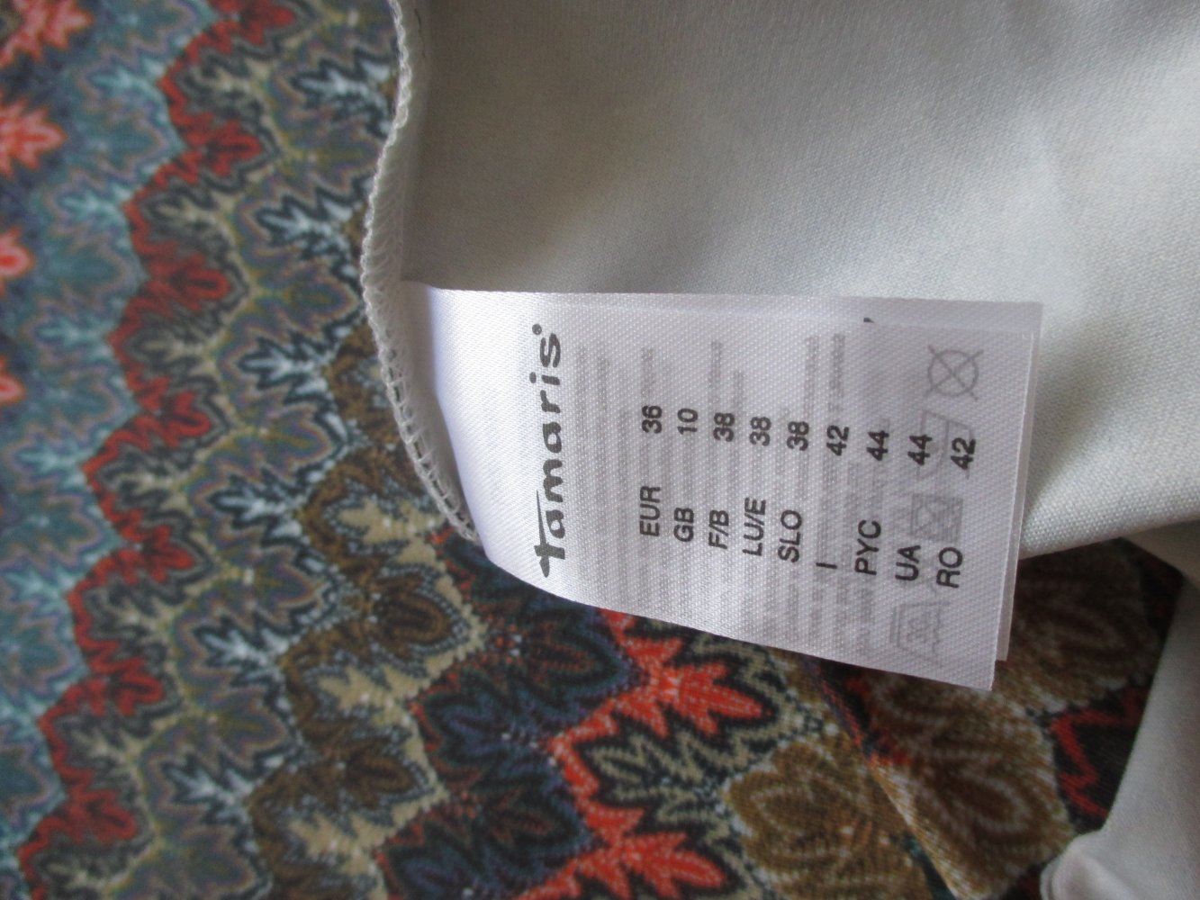  NEU * Edel * stylisch * Missioni- Optik * Strech * Koffer * Etui * Midi- Kleid 