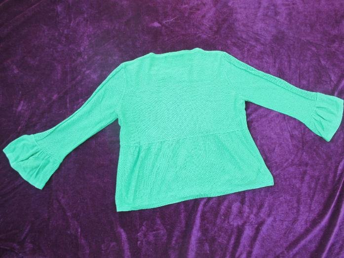 NEU * Elegant * Trompeten- Ärmel * Baby- Doll Style * Fein * Strickjacke * Strick * Jacke * Cardigan * Pullover 