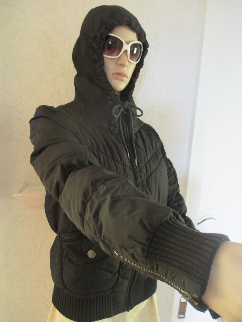 NEU * Kapuzen * Daunen * Winterjacke * wattiert * Stepp Jacke 