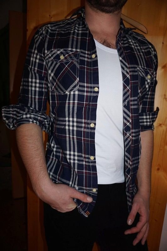 NEU * Business * Freizeit * Madras- Karo * Langarm * Hemd 