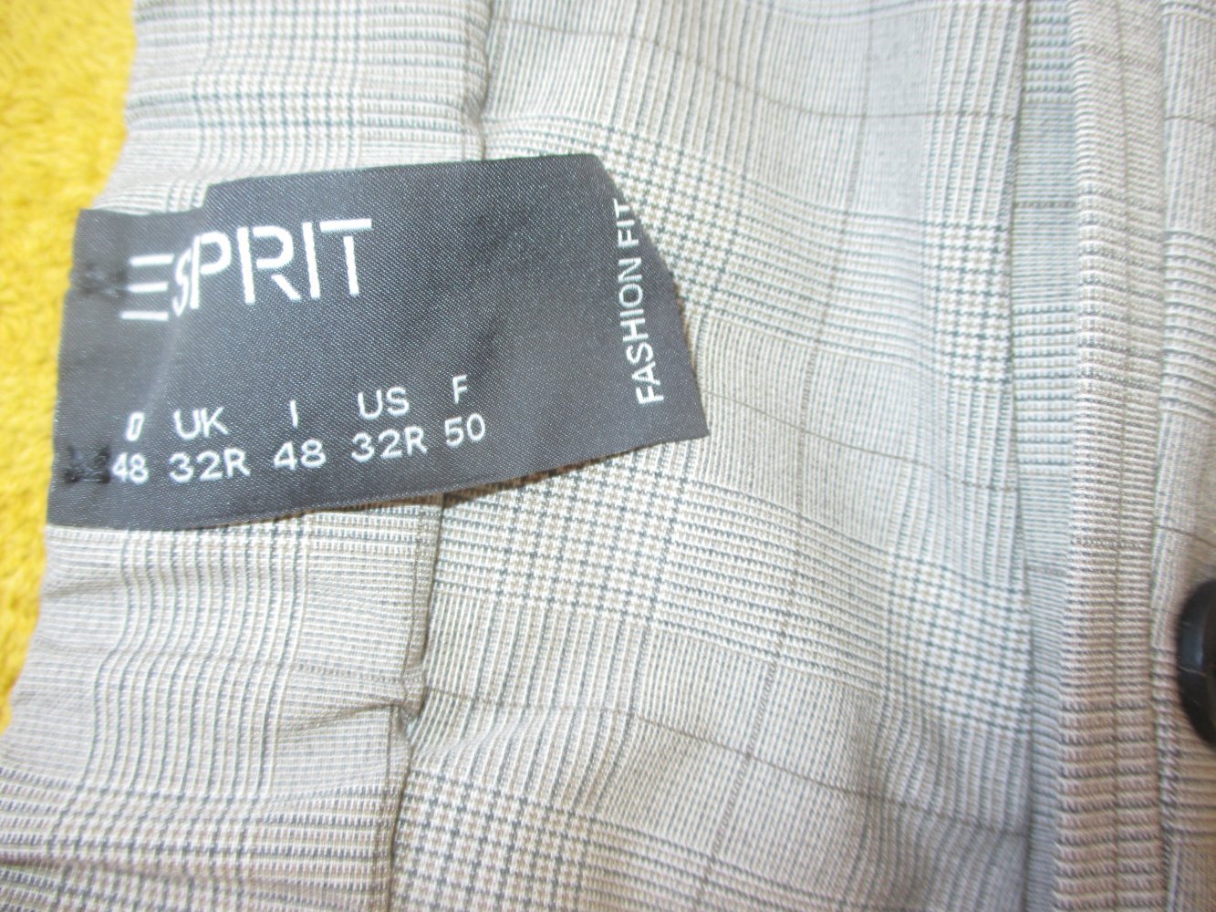 NEU * Herren * Business * Anzug * Glencheck- Karo * Stoff * Hose 