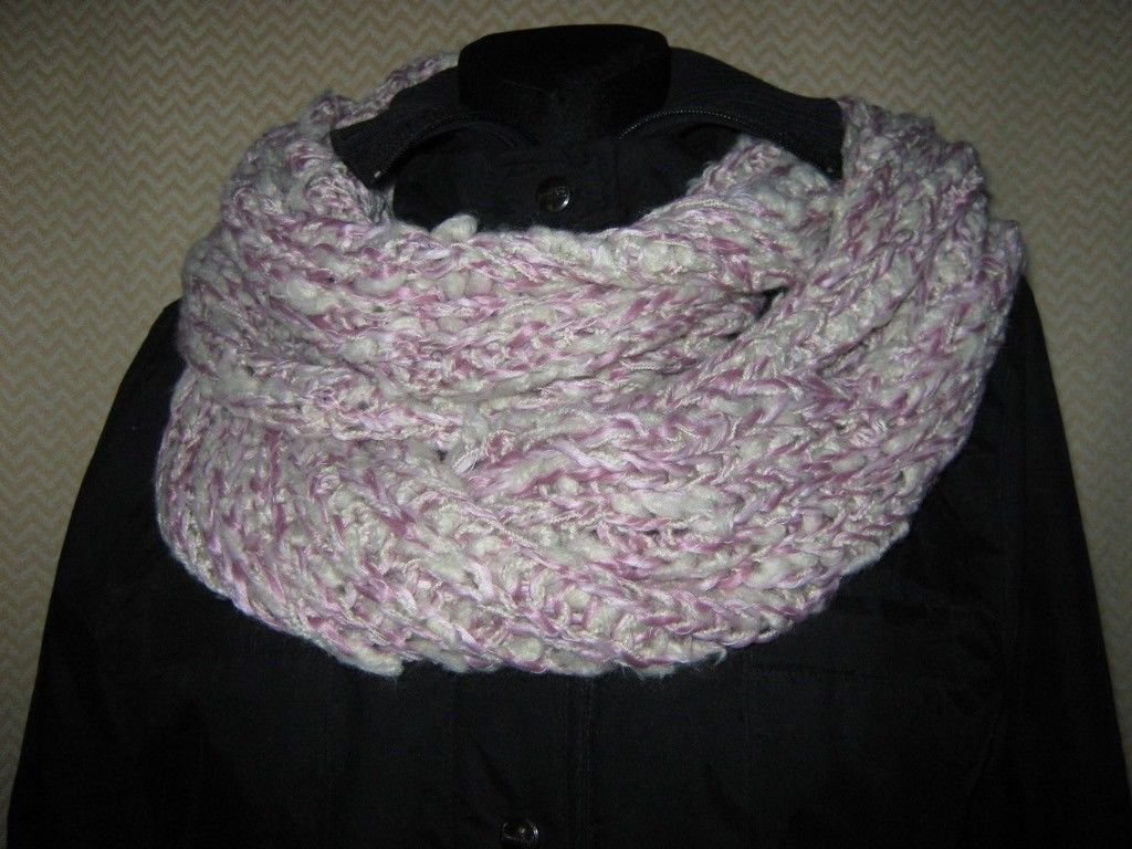 NEU mit ETIKETT * Wie selbst gestrickt * XXL Grobstrick * Schlauch- Schal * Loop 