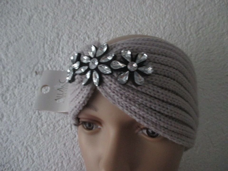 NEU mit ETIKETT * Wie selbsgestrickt * Grobstrick * Stirnband * Stirn- Band 