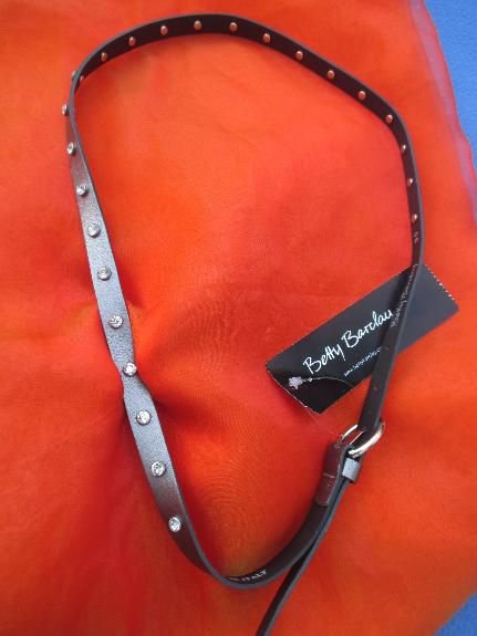  NEU mit ETIKETT * Antik Silber * Swakrovski * Strass * Kristalle * Nieten * Echt- Leder * Taillen * Gürtel 