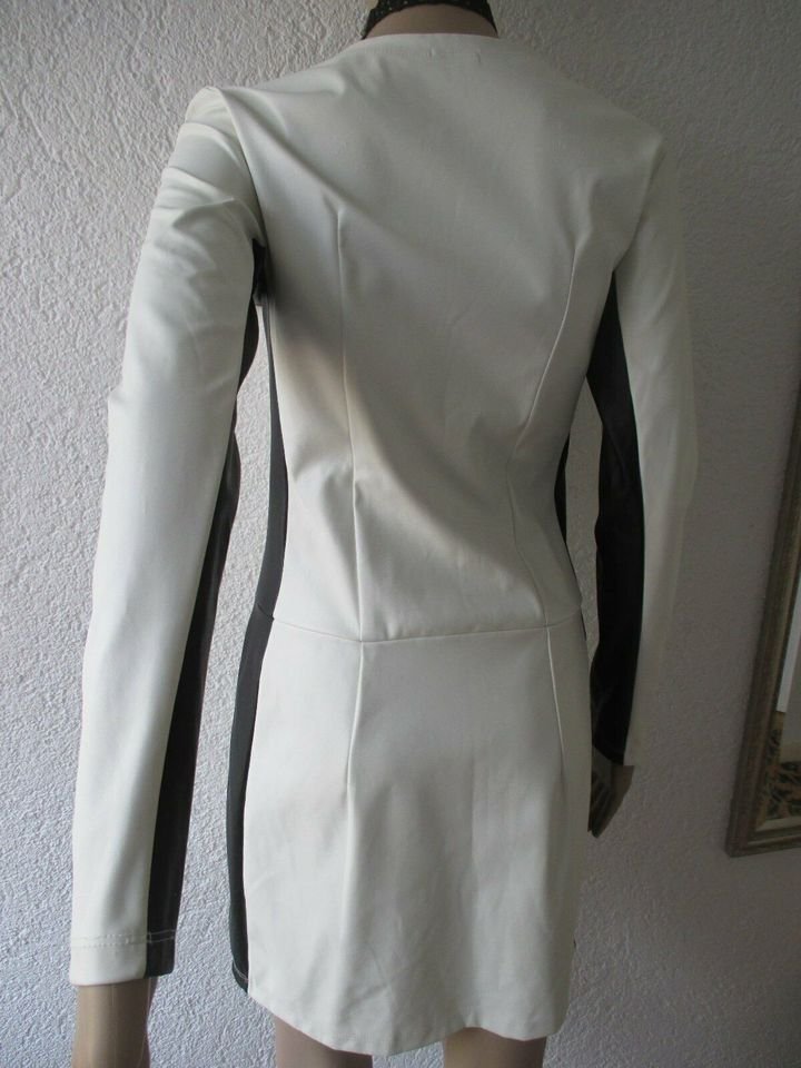  NEU * Siexties * 60er Jahre * Retro- Style * Leder Imitat * Vegan * Mini- Kleid 