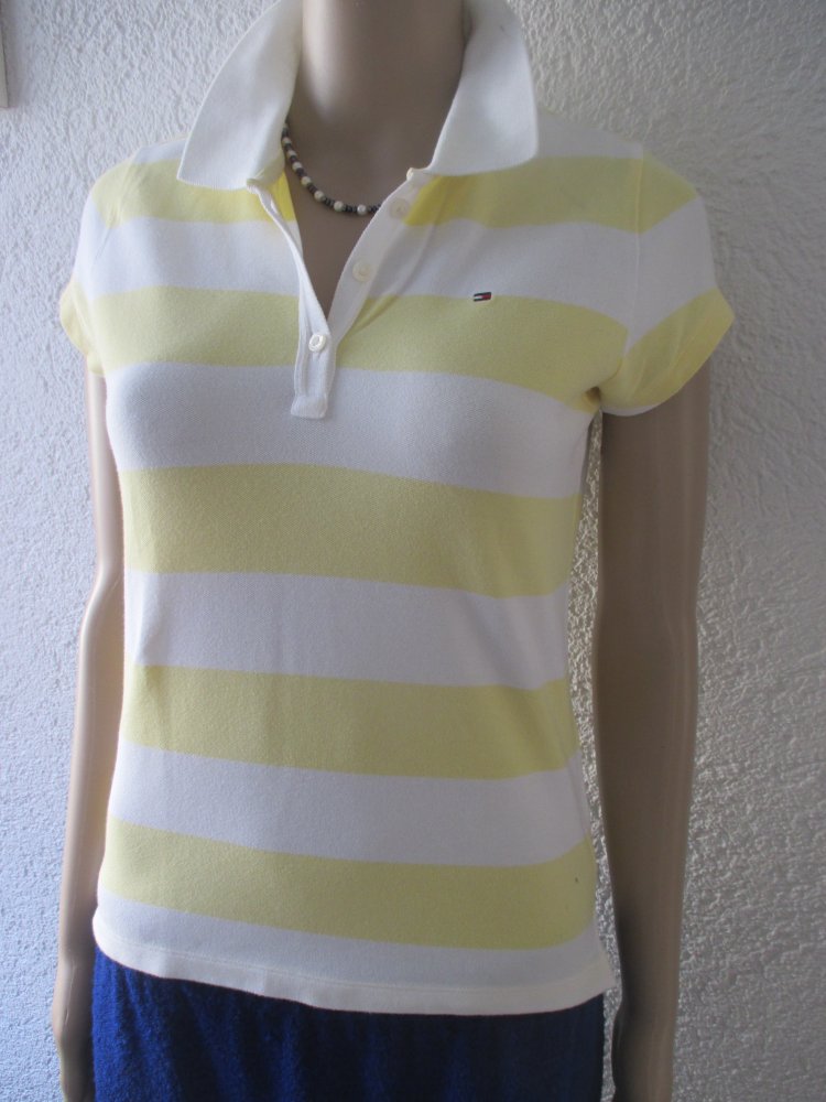 NEU * Sexy * sportiv * Block- Streifen * Kurzarm * Polo * T- Shirt 