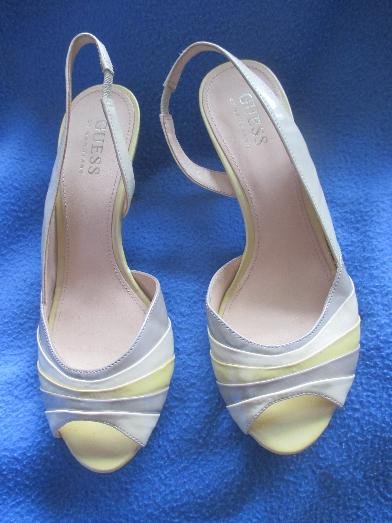 NEU ungetragen * Hochzeit * Ball * Ausgeh * Echt Lack- Leder * Sling * High Heels * Stilettos * Sandaletten * Sandalen 
