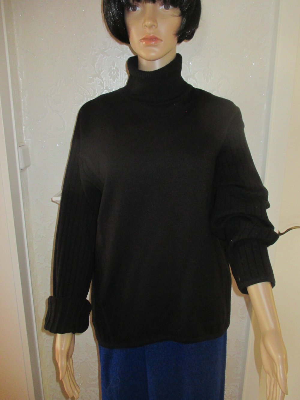DESIGNER * Damen oder Herren * Unisex * Feinstrick * Wolle * Rollkragen * Pullover * Rollkragenpullover 