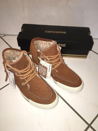 NEU mit allen ETIKETTEN Robin Hood Fransen Echt Leder Winter Teddy Futter Shearling Basket Freizeit Chucks Mokkasin Schuhe 