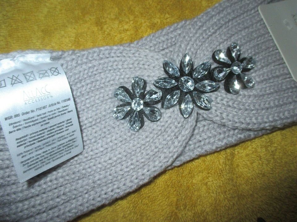 NEU mit ETIKETT * Wie selbsgestrickt * Grobstrick * Stirnband * Stirn- Band 