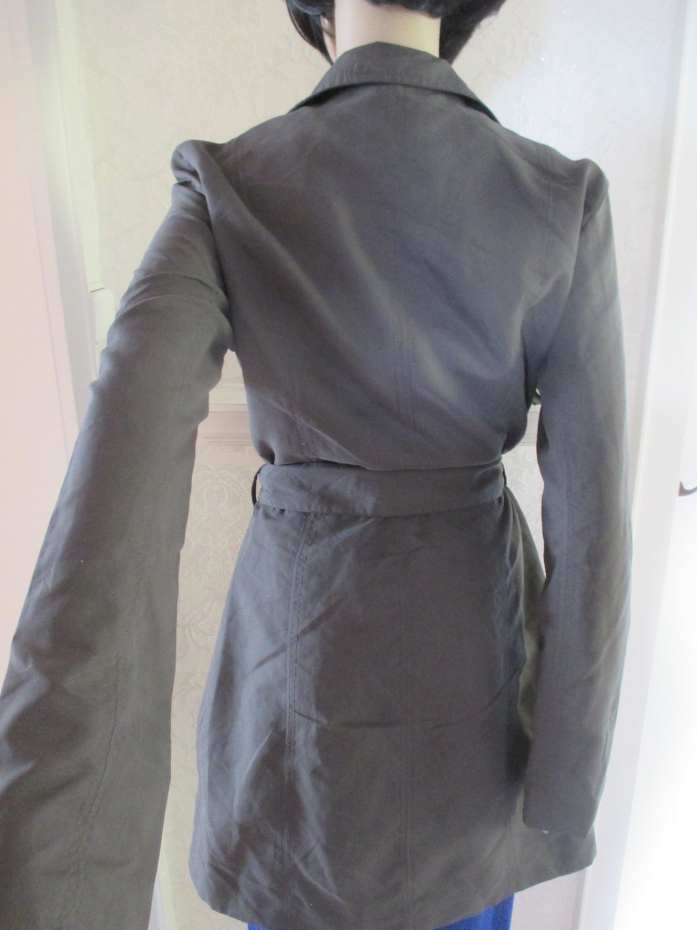 NEU mit ETIKETT * DESIGNER * Allwetter * Übergangs * Sommer * Trench Coat * Kurz MANTEL oder Long JACKE 