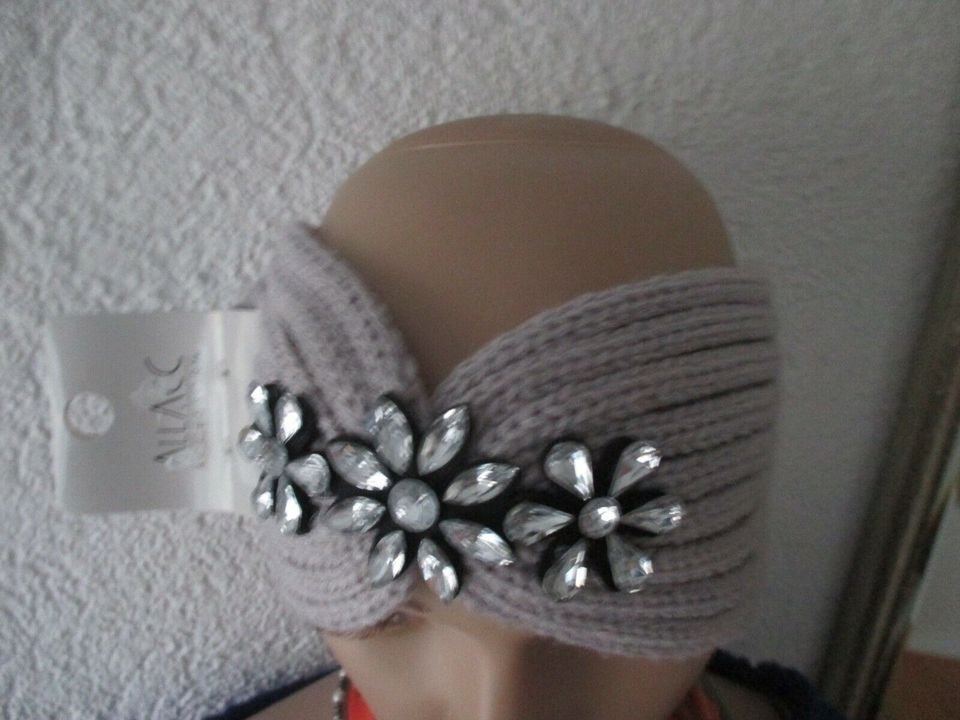 NEU mit ETIKETT * Wie selbsgestrickt * Grobstrick * Stirnband * Stirn- Band 