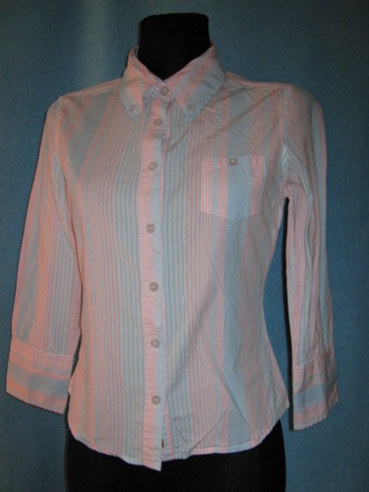 NEUw * Business * Freizeit * Streifen * Dreiviertel- Arm * Hemd- Bluse 