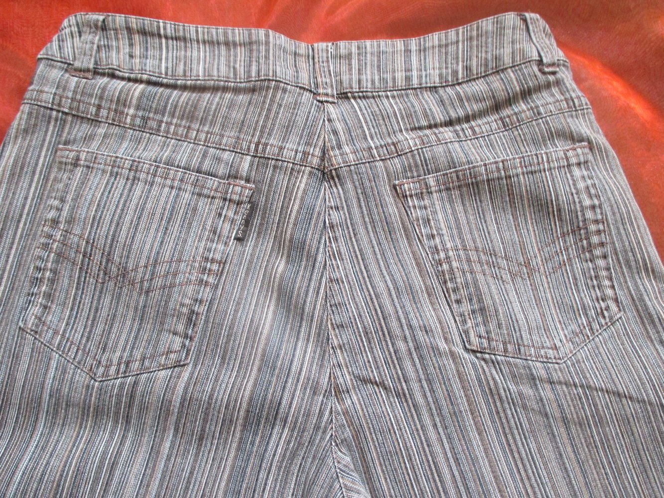  NEUw * Marlene- Style * Streifen * Jeans-  Hose 