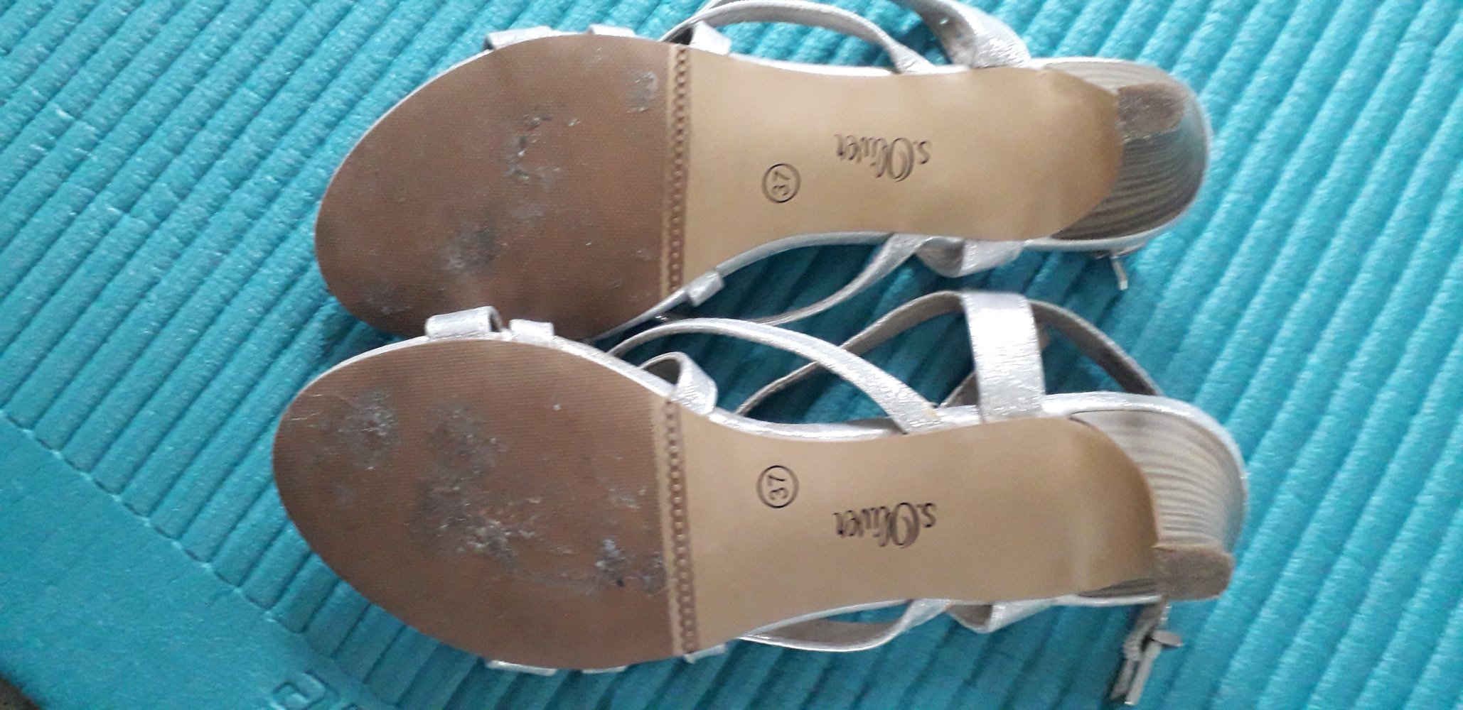 S Oliver Schuhe in Silber