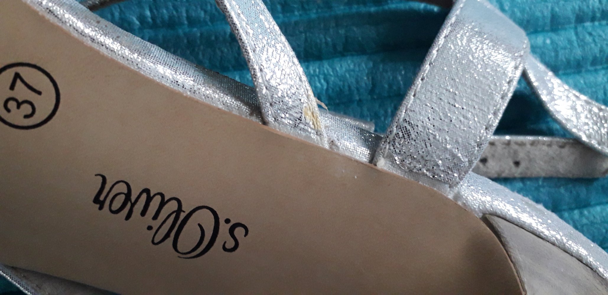 S Oliver Schuhe in Silber