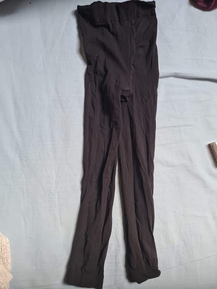 Schwarze blickdichte Caprileggins gr. 42 sehr guter zustand