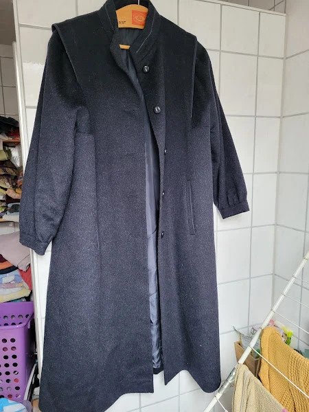 C&A Wollmantel gr.20(kurzgösse von 40) schwarz 