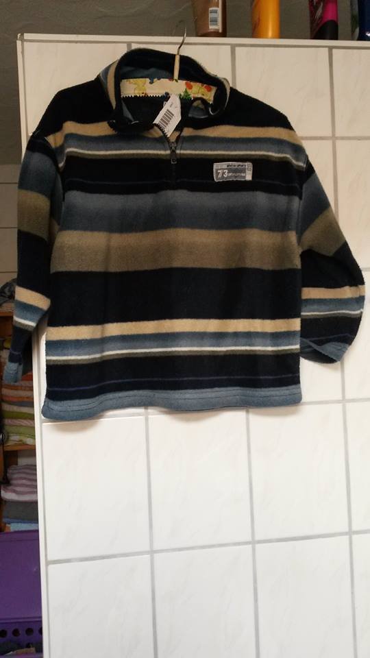 Fleecepulli gr. 116 guter zustand