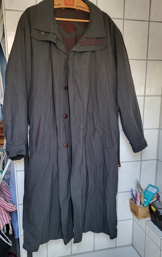 Klima Tex Herrenmantel gr. 52 wind und Wasserdicht 