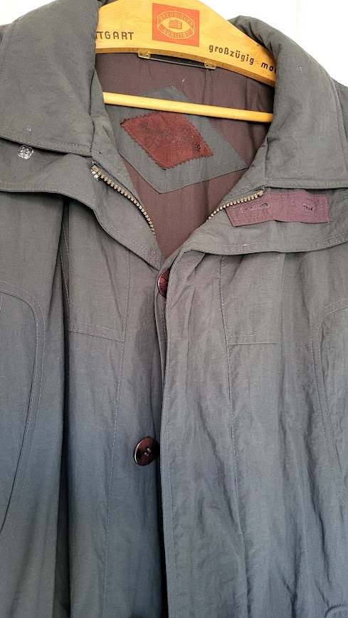 Klima Tex Herrenmantel gr. 52 wind und Wasserdicht 