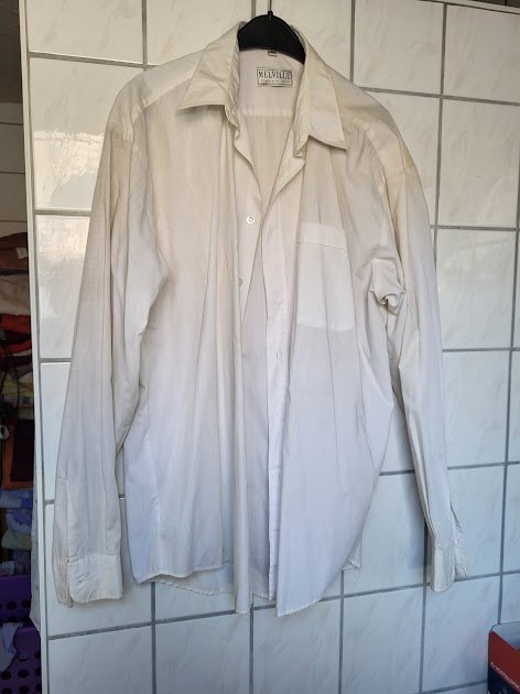 Melville weisses Herrenhemd gr. 43