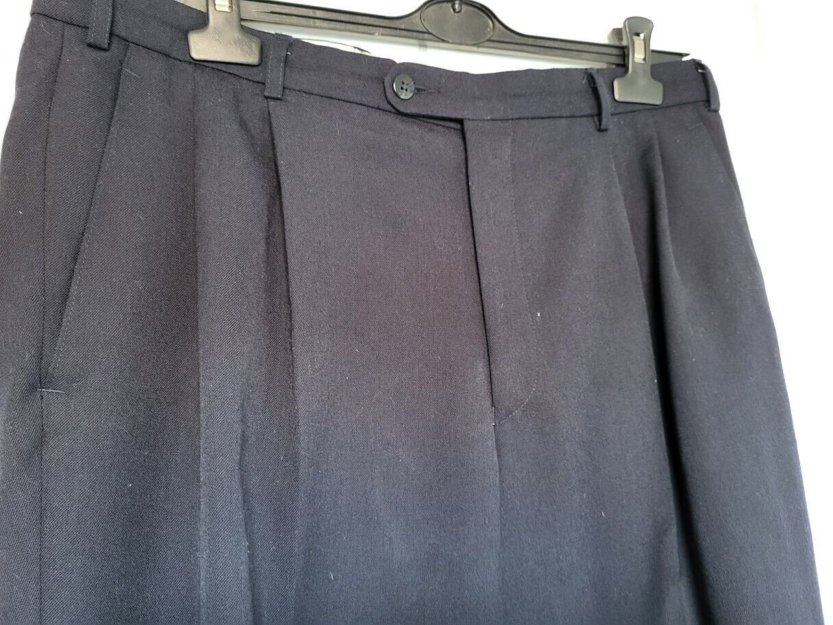 Anzug Hose für Herren gr. 54 mit Wolle