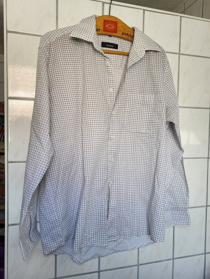 Ken Baker Herrenhemd langarm grösse kw 42