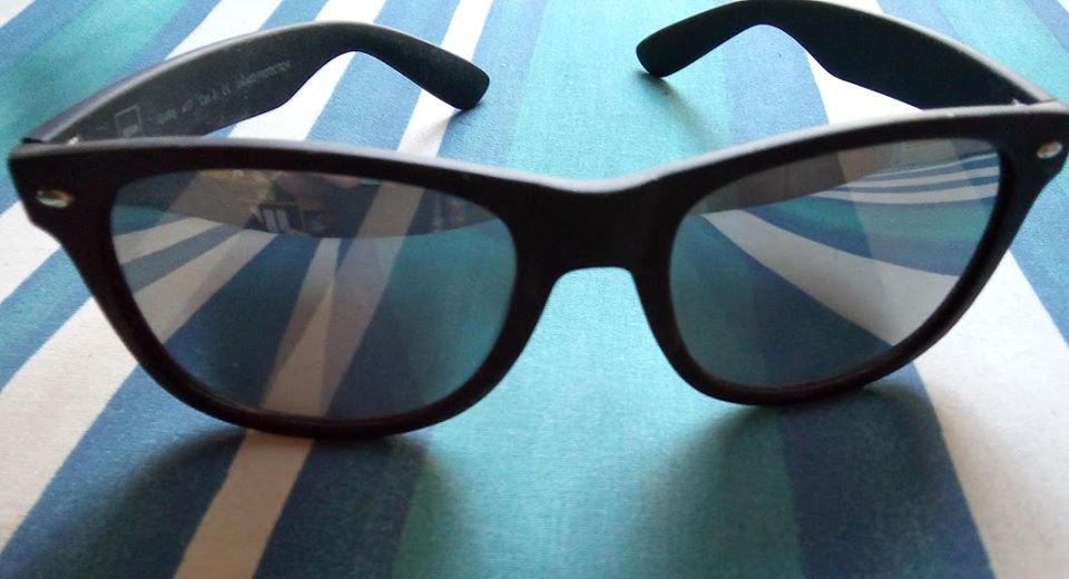 Verspiegelte Sonnenbrille uv 400 wie neu