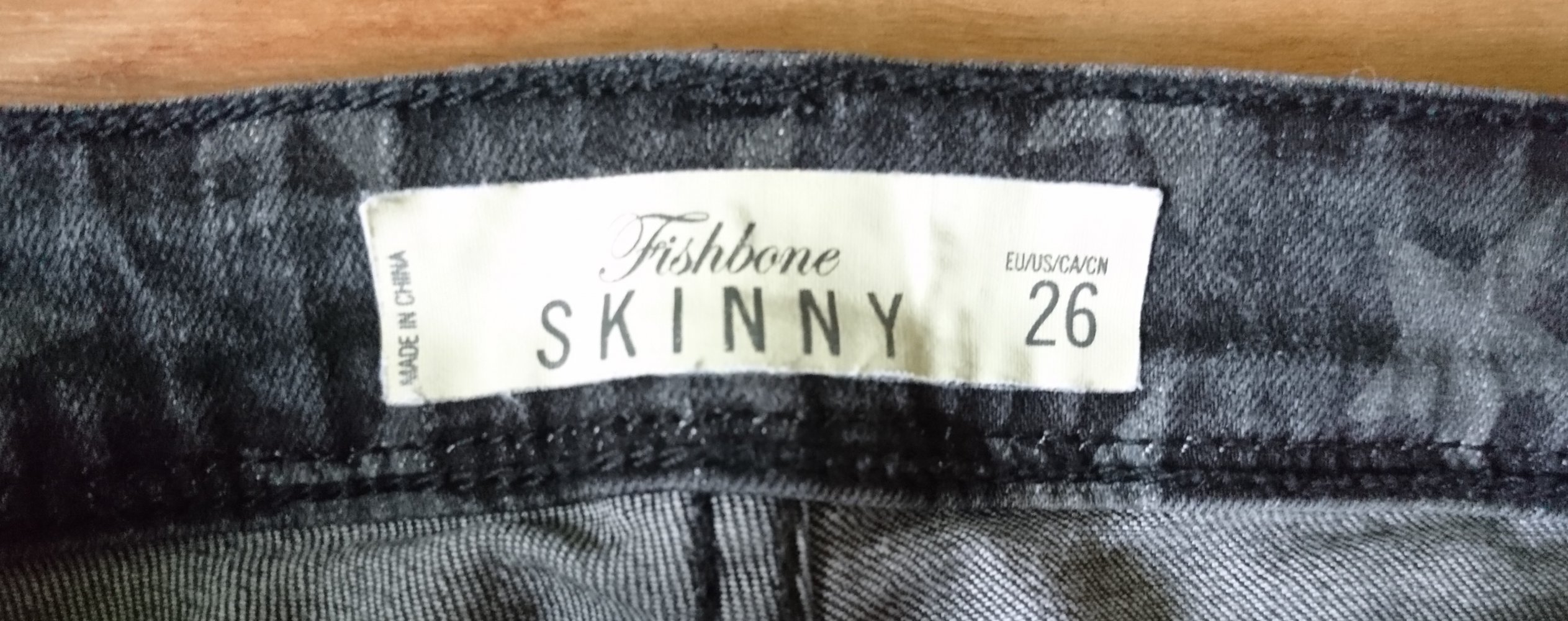 Graue Sternen-Jeans Gr. 26