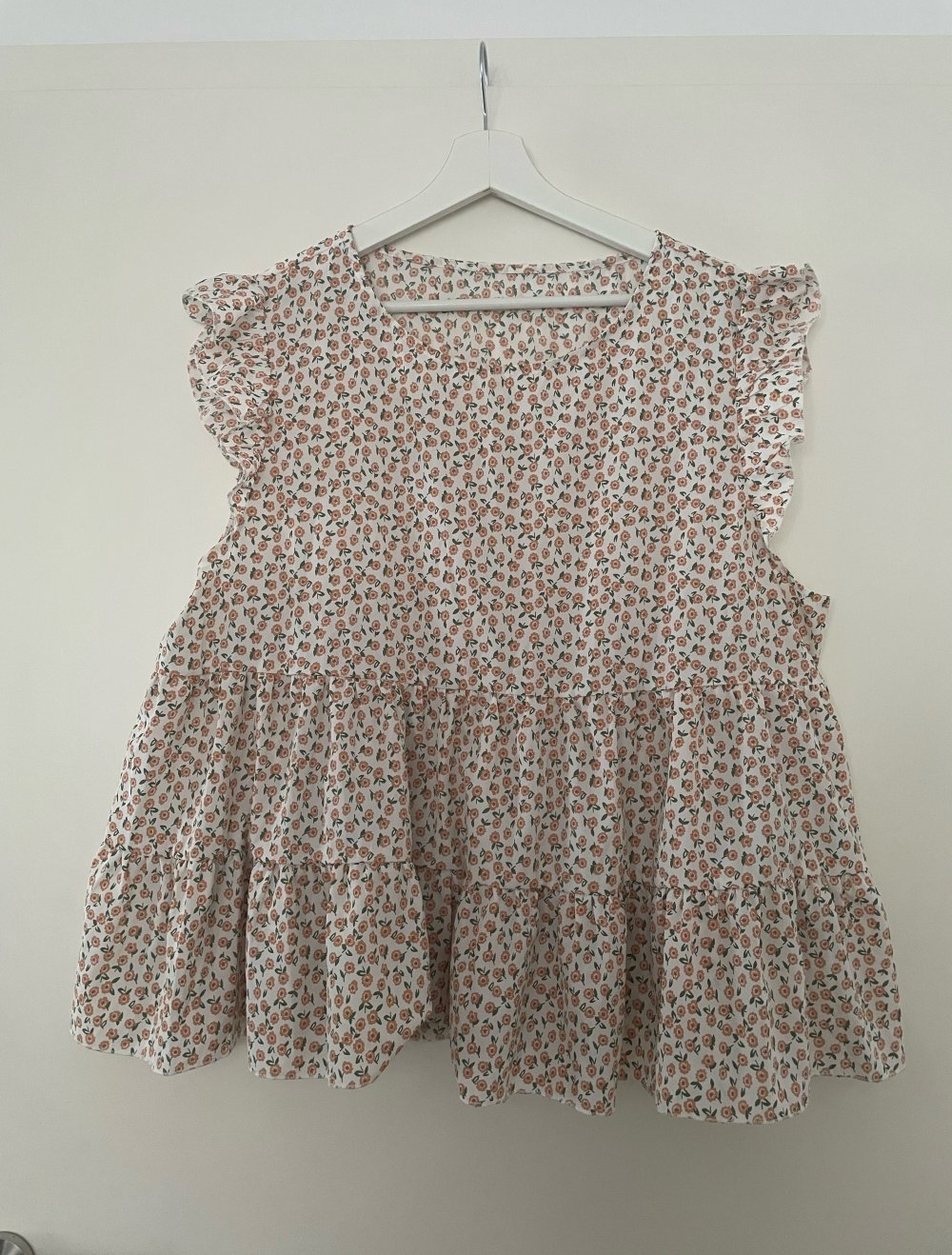 Blümchenbluse Größe 2XL von Shein