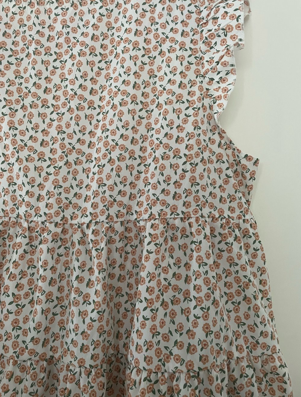 Blümchenbluse Größe 2XL von Shein