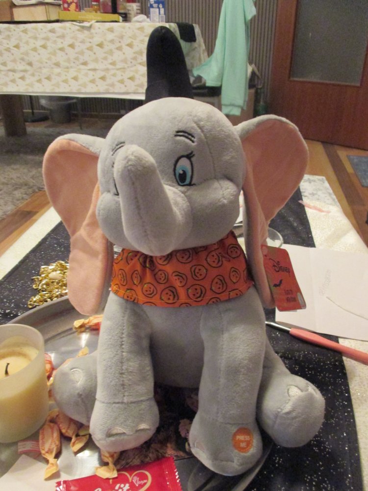 dumbo kuscheltier mit musik neu mit etikett zu verkaufen 