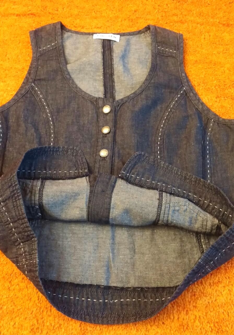 NEU Damen Jeans Weste Gr.38 in Blau von Kirsten P.26,90€