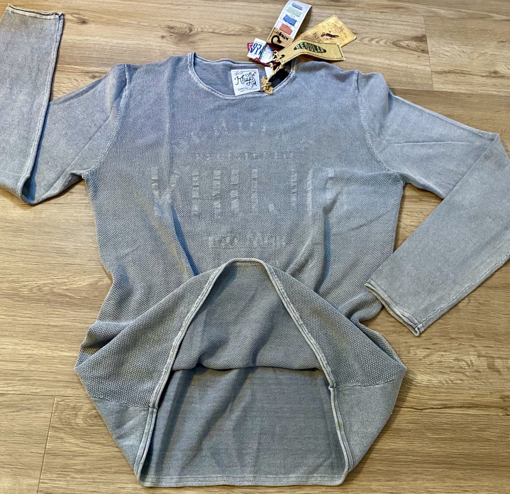 NEU Herren Pullover Strick leicht Gr.M L hellgrün von Khujo