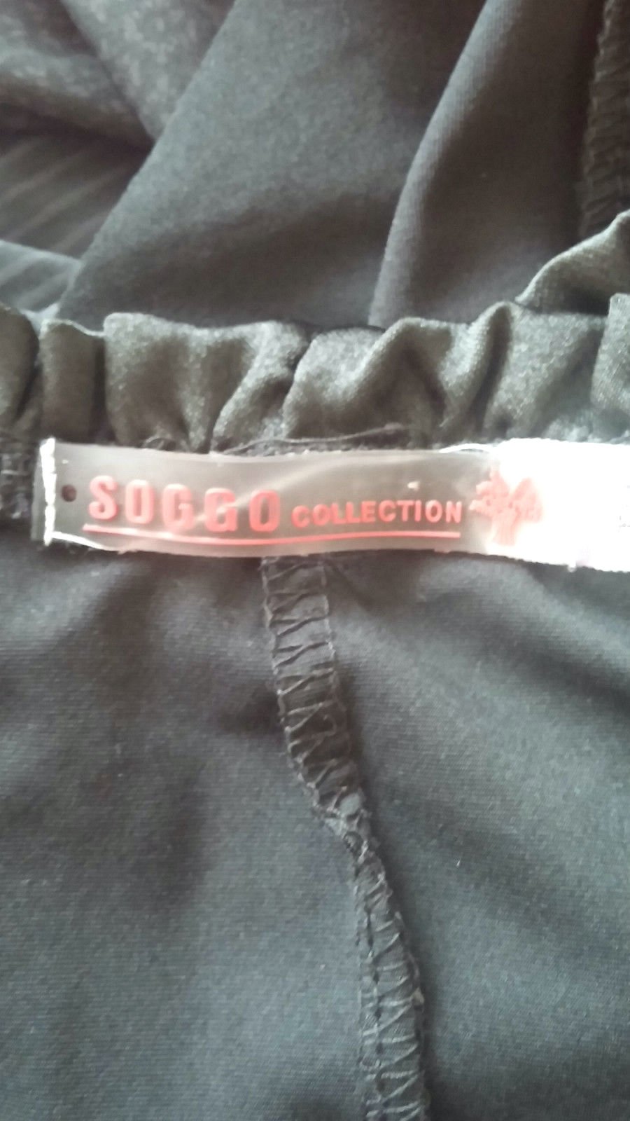 NEU Damen Kleid im Lagenlook, Gr. XS in Schwarz von SOGGO Collection