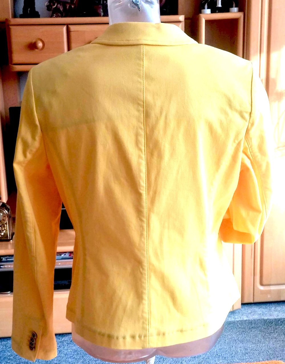 NEU Damen Blazer Sommer leicht Gr.40 Zitronengelb Business & Chic 