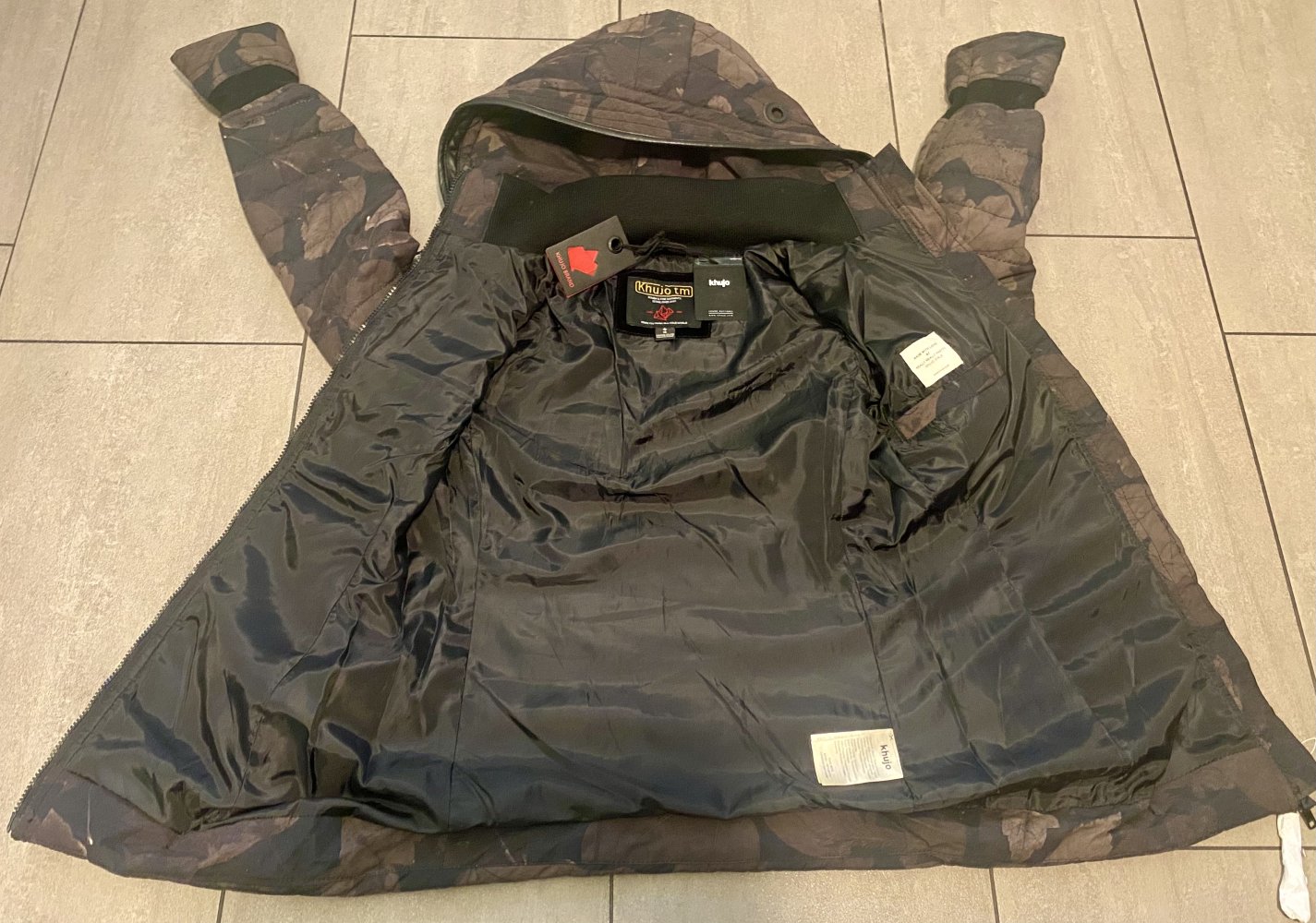 NEU Damen Jacke Winterjacke Gr.S Braun/Schwarz Khujo Modell MIDD 