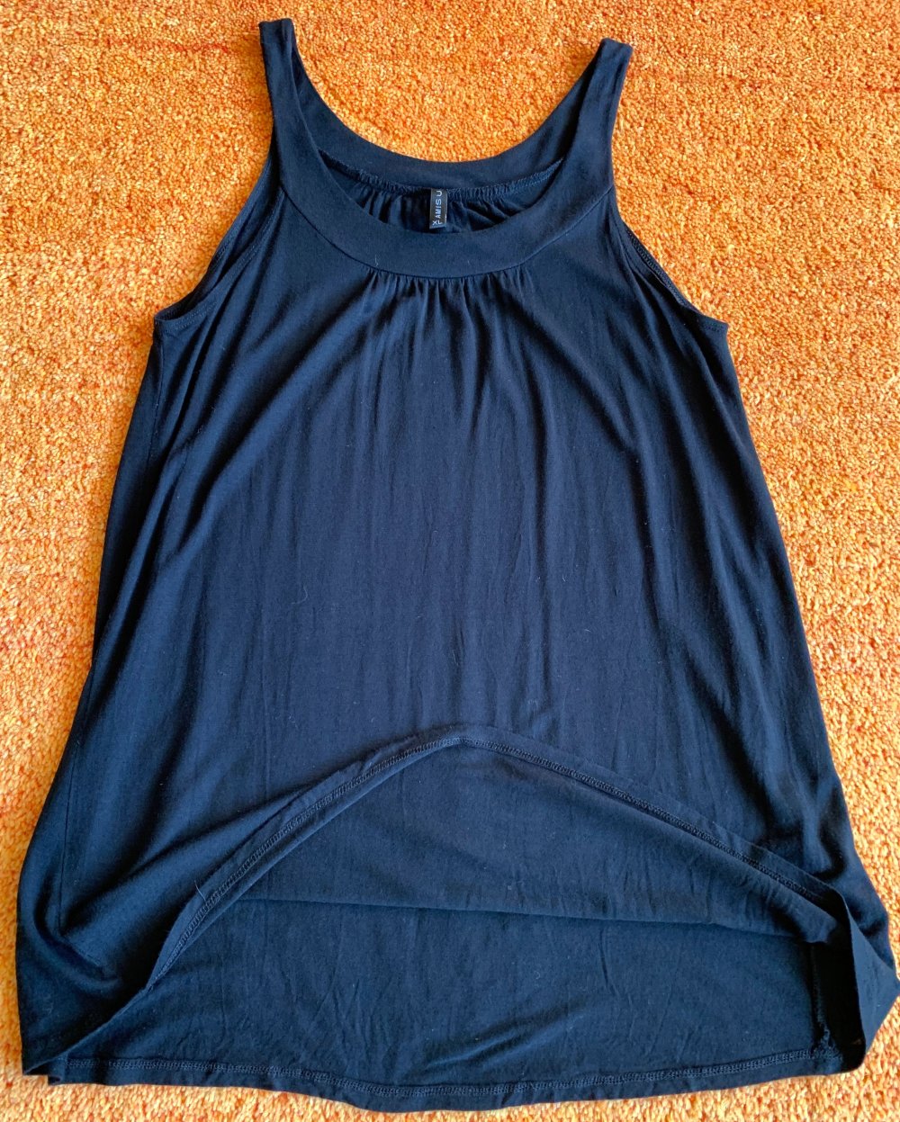 Damen Kleid Jersey Ärmellos Sommer Gr.38 in Schwarz von Amisu NW